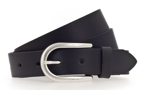 Vanzetti Classics 30mm Leather Belt W110 Black