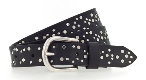 Vanzetti 25mm Rivet Belt W85 Black