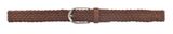 Vanzetti Braided Women's Leather Belt W100 Baileys