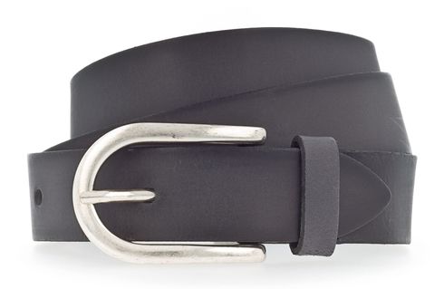 Vanzetti Classics 30mm Leather Belt W85 Dark Grey