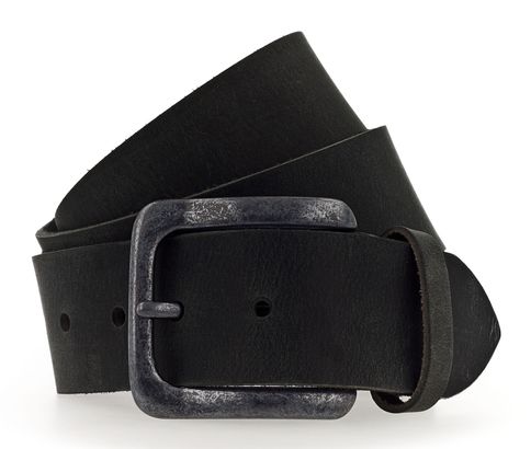Vanzetti 45mm Full Leather Belt W115 Black