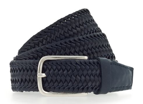 Vanzetti Braided Men's Belt 35 mm W95 Night Blue