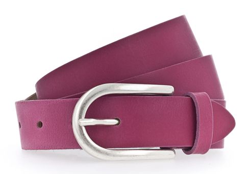 Vanzetti Classics 30mm Leather Belt W100 Fuchsia