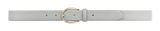 Vanzetti 30mm Leather Belt W100 Light Grey - shortenable