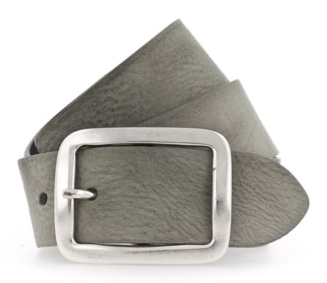 Vanzetti Genuine Beauty 40mm Full Leather Belt W75 Grey Green Vanzetti Genuine Beauty 40mm Full Leather Belt W75 Grey Green