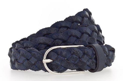 Vanzetti Braided Women's Belt W80 Navy