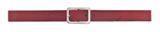Vanzetti Neon Booster 35mm Full Leather Belt W85 Red