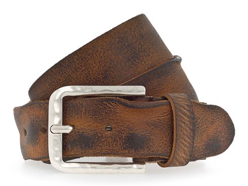 Vanzetti Denim Love 40mm Full Leather Belt W95 Cognac - shortenable