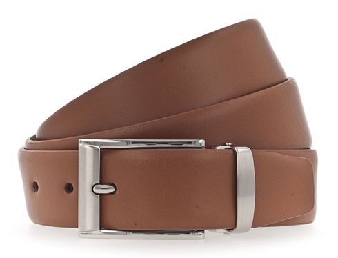 Vanzetti Dresscode: Business 35mm Cambered Belt W115 Cognac - shortenable