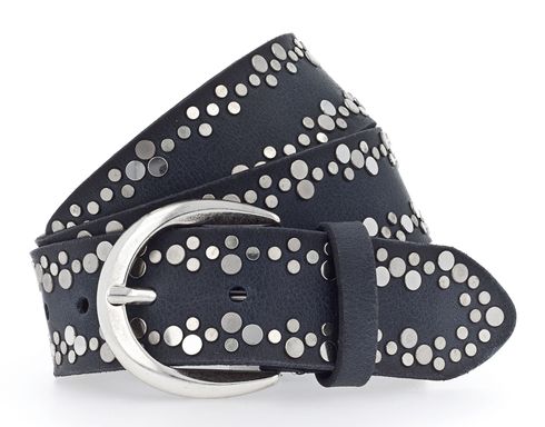 Vanzetti 40mm Rivet Belt W105 Navy