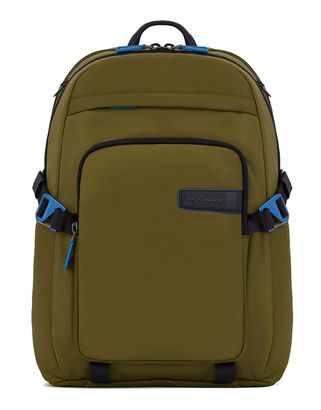 PIQUADRO PQ-RY RFID Computer Backpack Verde / Nero