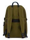 PIQUADRO PQ-RY RFID Computer Backpack Verde / Nero PIQUADRO PQ-RY RFID Computer Backpack Verde / Nero