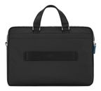 PIQUADRO PQ-RY Two Compartment Computer Portfolio Briefcase Nero PIQUADRO PQ-RY Two Compartment Computer Portfolio Briefcase Nero