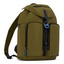 PIQUADRO PQ-RY RFID Computer Backpack Verde / Nero