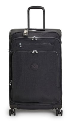 kipling Classics Medium Expandable Spinner Black Noir