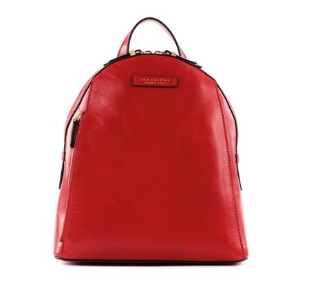 THE BRIDGE Costanza Backpack Rosso Ciliegea / Oro