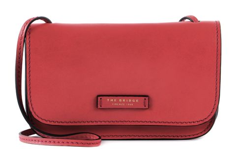 THE BRIDGE Rustici Ladie's Handbag with Zip Salmone / Oro