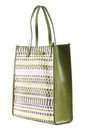 THE BRIDGE Mirra Wow Shopper Verde / Lilla / Nero / Bianco - Oro
