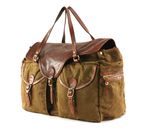 CAMPOMAGGI Mercurio Weekender V.Militare + T / Cognac