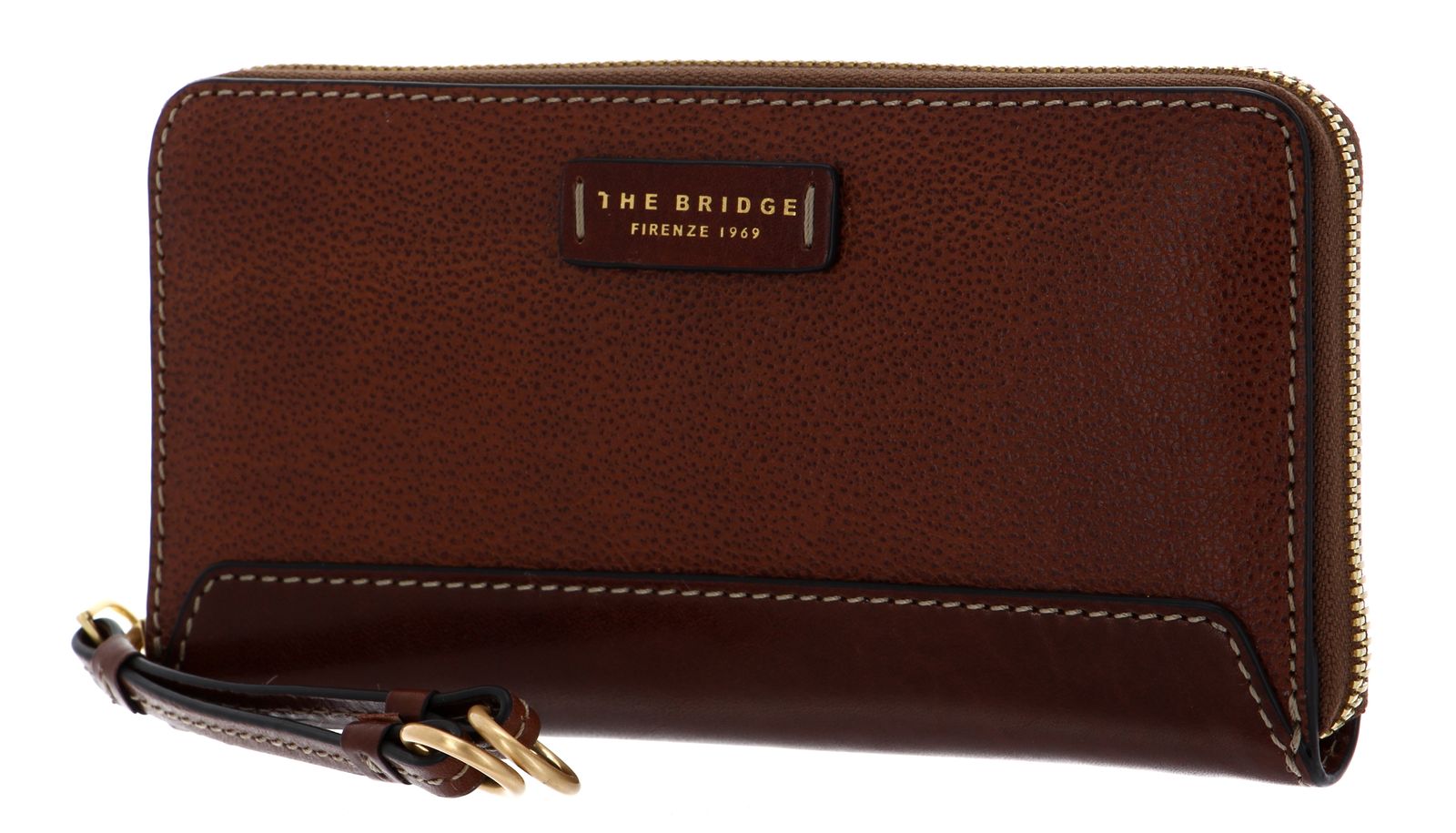 THE BRIDGE purse Carlotta Zip Around Wallet Marrone TB 14 Buy bags