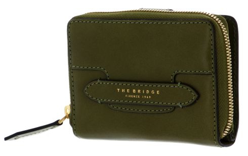 THE BRIDGE Lucrezia Ladie´s Wallet Verde Fico / Oro