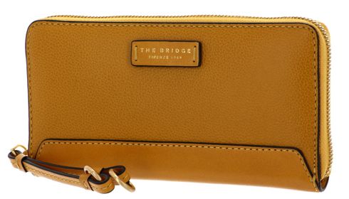 THE BRIDGE Carlotta Zip Around Wallet Giallo Mais / Oro