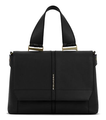 PIQUADRO Ray Satchel Nero