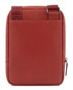PIQUADRO Black Square Crossbody Bag Rosso 2 PIQUADRO Black Square Crossbody Bag Rosso 2
