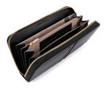 PIQUADRO Ray Zip Around Women's Wallet RFID Nero PIQUADRO Ray Zip Around Women's Wallet RFID Nero
