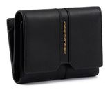PIQUADRO Ray Wallet With Flap RFID S Nero