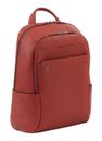 PIQUADRO Black Square Computer Backpack Rosso 2