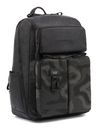 PIQUADRO Harper Laptop Backpack Nero / Camouflage Nero