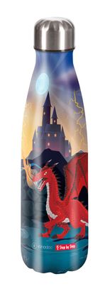 Step by Step Insulated Stainless Steel Drinking Bottle Dragon Drako