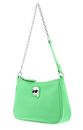 KARL LAGERFELD K / Ikonik Zip Shoulder Bag Absinthe Green KARL LAGERFELD K / Ikonik Zip Shoulder Bag Absinthe Green