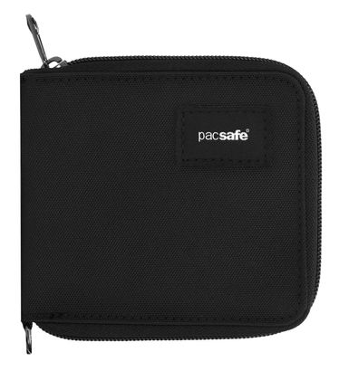 pacsafe RFIDsafe Zip Around Wallet Black