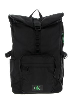 Calvin Klein CKJ Park Culture Clip Flap Backpack47 Black