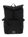 Calvin Klein CKJ Park Culture Clip Flap Backpack47 Black