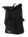 Calvin Klein CKJ Park Culture Clip Flap Backpack47 Black
