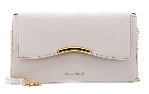 COCCINELLE Mini Bag Grained Leather Creamy Pink