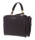 COCCINELLE Arlettis Rock Handbag Craquele Leather Darkbrown