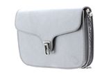 COCCINELLE Beat Rock Handbag Craquele' Leather Silver COCCINELLE Beat Rock Handbag Craquele' Leather Silver