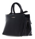 COCCINELLE Arlettis Rock Handbag Craquele Leather Noir