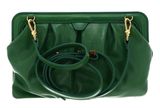 COCCINELLE Diletta Rock Handbag Craquele Leather Peppermint COCCINELLE Diletta Rock Handbag Craquele Leather Peppermint