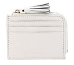 COCCINELLE Tassel Credit Card Holder Coconut Milk