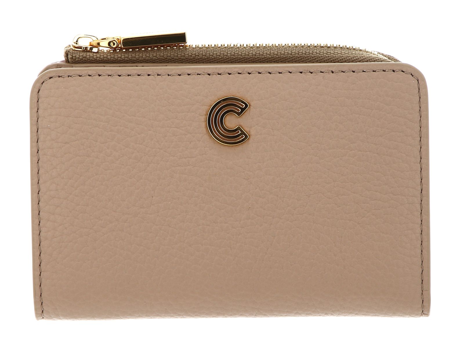 COCCINELLE Wallet Grained Leather Toasted | modeherz