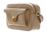 COCCINELLE Beat Croco Shiny Soft Crossover Bag Toasted