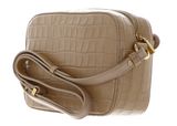 COCCINELLE Beat Croco Shiny Soft Crossover Bag Toasted