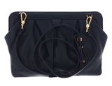 COCCINELLE Diletta Handbag Smooth Calf Leather Soft Midnight Blue