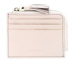 COCCINELLE Tassel Credit Card Holder Creamy Pink COCCINELLE Tassel Credit Card Holder Creamy Pink