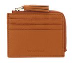 COCCINELLE Tassel Credit Card Holder Paprika